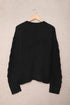 Open Front Chunky Knit Cardigan